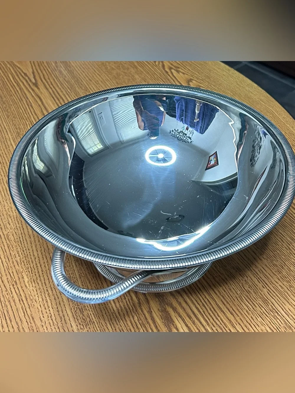 Meridional Brazil signed Stainless Steel Cover Casserole Dish